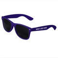 Purple Retro Tinted Lens Sunglasses